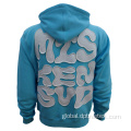 Embroidery Hoodie Custom Men's Embroidery Patch Loose Fit Casual Hoodies Supplier